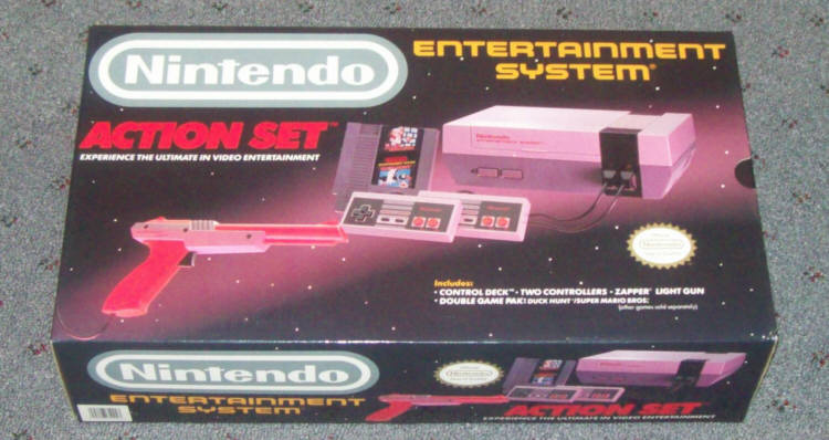 NINTENDO NES ACTION SET SYSTEM Brand New Unused RARE