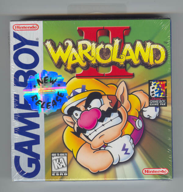 WARIOLAND 2 Gameboy Brand New Sealed  Complete rare